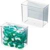 image:imageiDesign Magnetic Small Clear Plastic Organizer Bins  Laundry Room StorageSmall