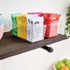 image:imageiDesign Plastic Drawer Organizer Clear  For Silverware For Spatulas For Cutlery For Gadgets MultiPurpose StoragePack of 2