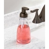 image:imageiDesign Refillable Foaming Soap Dispenser for Kitchen or Bathroom Vanity  ClearBronzeClearBronze