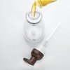 image:imageiDesign Refillable Foaming Soap Dispenser for Kitchen or Bathroom Vanity  ClearBronzeClearBronze
