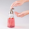 image:imageiDesign Refillable Foaming Soap Dispenser for Kitchen or Bathroom Vanity  ClearBronzeClearBrushed Nickel