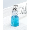 image:imageiDesign Refillable Foaming Soap Dispenser for Kitchen or Bathroom Vanity  ClearBronzeClearChrome