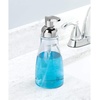 image:imageiDesign Refillable Foaming Soap Dispenser for Kitchen or Bathroom Vanity  ClearBronzeClearChrome