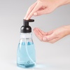image:imageiDesign Refillable Foaming Soap Dispenser for Kitchen or Bathroom Vanity  ClearBronzePc Matte Black