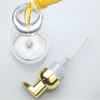 image:imageiDesign Refillable Foaming Soap Dispenser for Kitchen or Bathroom Vanity  ClearBronzeSoft Brass