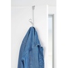 image:imageiDesign Ryland Steel OverTheDoor Triple Double Hook Storage Organizer Rack for Closets Bedrooms Bathrooms 1061 x 434 x 1039 SatinSatin