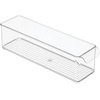 image:imageiDesign Stackable Fridge Storage Bin with Handle Clear  Ideal for Fridge and Freezer Made in USAPack of 3