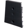 image:imageiDesign Storage Bin with Lid amp Wall Mount Bracket The Wallspace Collection  16 x 12 x 8 Clear Bin