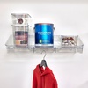 image:imageiDesign Tall Inner Storage Bin with Lid Set of 2 The Wallspace Collection Clear Bin