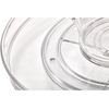 image:imageiDesign The Sarah Tanno Collection Lazy Susan Spinning Cosmetic Organizer Clear 77 x 77  For Bathroom Shower Compact11 x 11