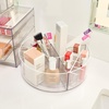 image:imageiDesign The Sarah Tanno Collection Lazy Susan Spinning Cosmetic Organizer Clear 77 x 77  For Bathroom Shower Compact77 x 77