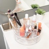 image:imageiDesign The Sarah Tanno Collection Lazy Susan Spinning Cosmetic Organizer Clear 77 x 77  For Bathroom Shower Compact77 x 77