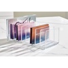 image:imageiDesign The Sarah Tanno Collection Plastic Cosmetics and Makeup Palette Organizer 7Compartment Clear 203 cm  101 cm  76 cm  7Compartment Makeup Palette Organizer203 cm  101 cm  76 cm