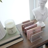 image:imageiDesign The Sarah Tanno Collection Plastic Cosmetics and Makeup Palette Organizer 7Compartment Clear 203 cm  101 cm  76 cm  7Compartment Makeup Palette Organizer203 cm  101 cm  76 cm