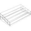 image:imageiDesign Tiered Cosmetics amp Nail Polish Organizer The Clarity Collection  1275 IN X 65IN X 375 IN Clear  13 x 65 x 346Large