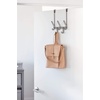 image:imageiDesign Weston Metal Over the Door Combo Rack Hooks and Bar for Coats Hats Scarves Towels Robes Jackets Purses 666x 1775 x 1373  Matte BlackBronze