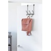 image:imageiDesign Weston Metal Over the Door Combo Rack Hooks and Bar for Coats Hats Scarves Towels Robes Jackets Purses 666x 1775 x 1373  Matte BlackMatte Black
