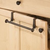 image:imageiDesign York Metal Over the Cabinet Dish and Hand Towel Bar Holder for Kitchen Bathroom 105 x 3 x 3  BronzeBronze