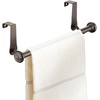 image:imageiDesign York Metal Over the Cabinet Dish and Hand Towel Bar Holder for Kitchen Bathroom 105 x 3 x 3  BronzeBronze