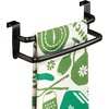 image:imageiDesign Axis OvertheCabinet Kitchen Dish Towel Bar Rack  9 BronzeBlack