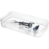 image:imageiDesign Drawer Organizer Clear  Kitchen OrganizationPack of 1