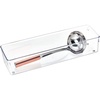 image:imageiDesign EMW6134175 Large Clear  BPAFree Plastic Clear4 x 16 x 3