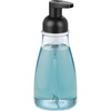 image:imageiDesign Refillable Foaming Soap Dispenser for Kitchen or Bathroom Vanity  ClearBronzePc Matte Black