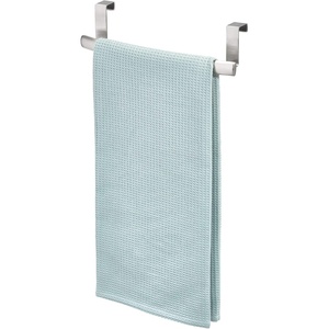 image:imageiDesign Axis Curved OvertheCabinet Kitchen Bar Holder for Dish and Hand Towels Pot Holders 975 x 275 x 25  Brushed Stainless Steel  Brushed Stainless SteelBrushed Ss