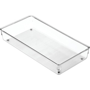 image:imageiDesign Linus BPAFree Plastic Drawer Organizer  6 x 9 x 225 ClearClear