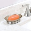 image:imageDesign Soap Dish for Bathroom Sink Brushed Stainless Steel  Soap Dish Holder for Bar SoapSplit Finish