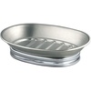 image:imageDesign Soap Dish for Bathroom Sink Brushed Stainless Steel  Soap Dish Holder for Bar SoapSplit Finish