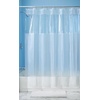 image:imageInterDesign 26680 Shower Curtain 72 in W X 72 in L X 14 in T Vinyl Clear  Master Guest Kids BathroomClear