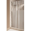 image:imageInterDesign 26680 Shower Curtain 72 in W X 72 in L X 14 in T Vinyl Clear  Master Guest Kids BathroomClear