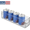 image:imageInterDesign Refrigerator and Freezer Storage Container  Deep Organizer Bin for Kitchen Clear  Deep Organizer Bin For KitchenPack of 1