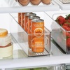 image:imageInterDesign Refrigerator and Freezer Storage Container  Deep Organizer Bin for Kitchen Clear  Deep Organizer Bin For KitchenPack of 2