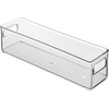 image:imageInterDesign Refrigerator and Freezer Storage Container  Deep Organizer Bin for Kitchen Clear  Deep Organizer Bin For KitchenPack of 3