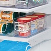 image:imageInterDesign Refrigerator and Freezer Storage Container  Deep Organizer Bin for Kitchen Clear  Deep Organizer Bin For KitchenPack of 6