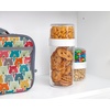 image:imageInterDesign iDesign Large Stack n Snack Food Containers  Stackable Snack Containers  Set of 4  ClearWhiteClearWhite