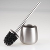 image:imageInterDesign iDesign Stainless Steel Toilet Brush and Holder for Bathroom Cleaning and Storage Set of 2 BrushedPack of 2