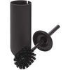 image:imageiDesign  29567 Cade Bowl Brush and Holder Toilet Cleaning Set for Bathroom Matte Black 2 Each  Toilet Cleaning Set For BathroomBlack