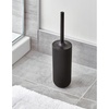 image:imageiDesign  29567 Cade Bowl Brush and Holder Toilet Cleaning Set for Bathroom Matte Black 2 Each  Toilet Cleaning Set For BathroomBlack