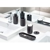image:imageiDesign  29567 Cade Bowl Brush and Holder Toilet Cleaning Set for Bathroom Matte Black 2 Each  Toilet Cleaning Set For BathroomBlack