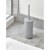 image:imageiDesign  29567 Cade Bowl Brush and Holder Toilet Cleaning Set for Bathroom Matte Black 2 Each  Toilet Cleaning Set For BathroomGray