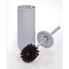 image:imageiDesign  29567 Cade Bowl Brush and Holder Toilet Cleaning Set for Bathroom Matte Black 2 Each  Toilet Cleaning Set For BathroomGray