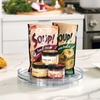 image:imageiDesign 11Inch Round Lazy Susan Organizer Set of 2 Clear  Kitchen or Pantry Storage11 Inch