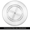 image:imageiDesign 11Inch Round Lazy Susan Organizer Set of 2 Clear  Kitchen or Pantry Storage11 Inch