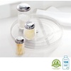 image:imageiDesign 11Inch Round Lazy Susan Organizer Set of 2 Clear  Kitchen or Pantry Storage11 Inch Pack of 8
