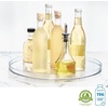 image:imageiDesign 145Inch Lazy Susan Organizer Clear  Large Turntable For Cabinet or Pantry1450 x 1450 x 175