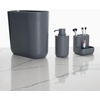 image:imageiDesign 3Piece Recycled Plastic Bathroom Accessory Set The Cade Collection Charcoal
