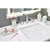 image:imageiDesign 4Piece Bathroom Accessory Set The Cade Collection Green  Recycled Plastic 975 x 4125 x 65